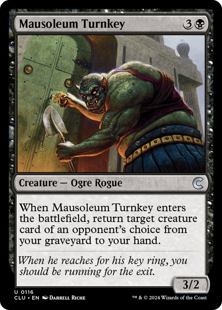 Magic | Mausoleum Turnkey [Ravnica: Clue Edition] | The Nerd Merchant