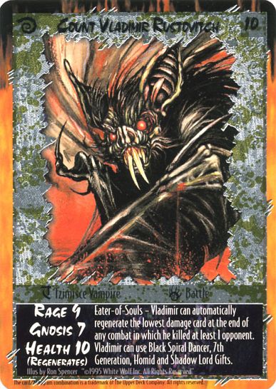 Rage CCG | Count Vladimir Rustovitch (Foil) - The Wyrm | The Nerd Merchant