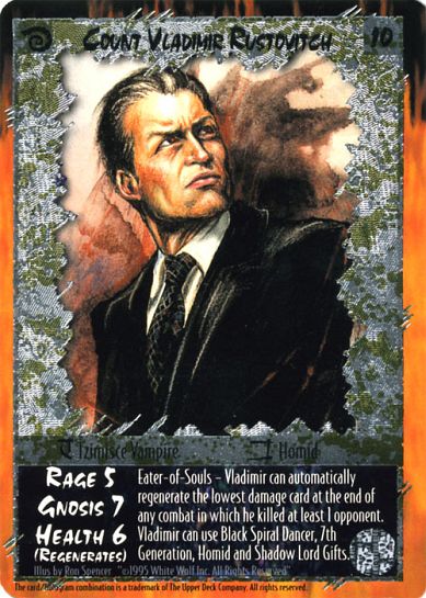 Rage CCG | Count Vladimir Rustovitch (Foil) - The Wyrm | The Nerd Merchant